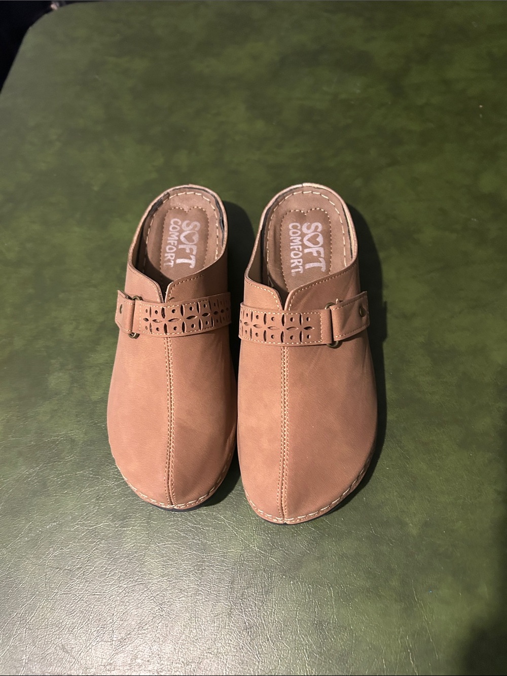 Women’s Tan Slip-On Loafers